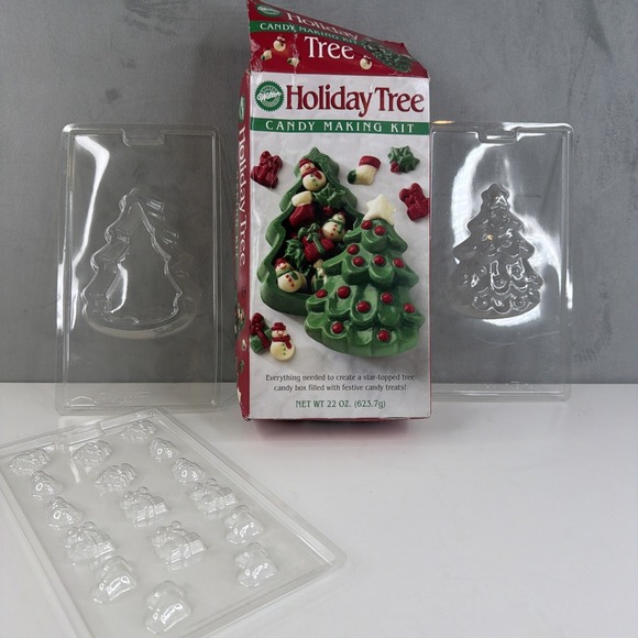 Wilton Other - Wilton Holiday Tree Candy Molds Christmas Original Box Vintage